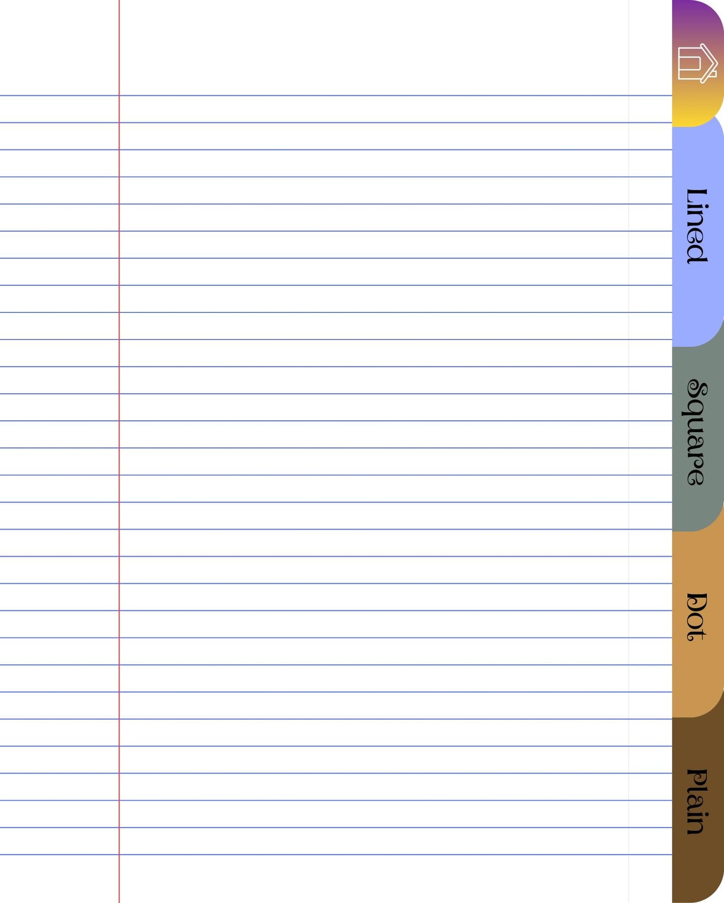 Digital Woodlands Composition Book